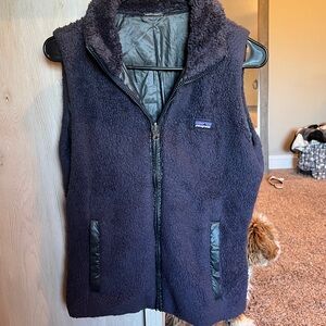Patagonia Navy Fleece Vest